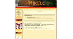 Desktop Screenshot of mikell.hu